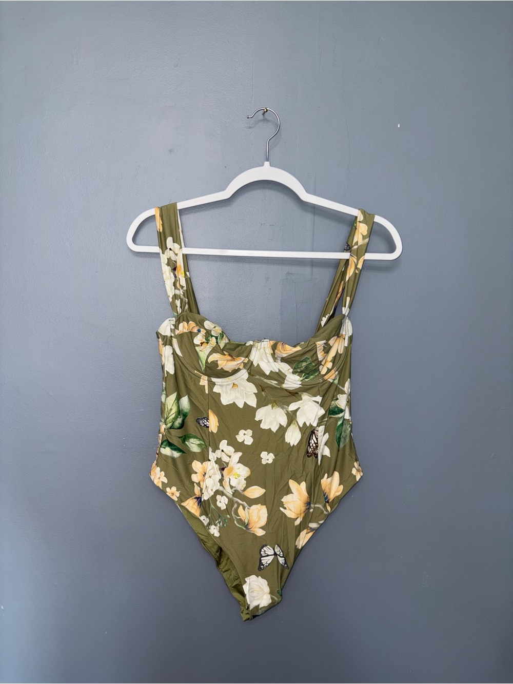 WeWoreWhat | Green Swimsuit